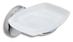 NOVASERVIS - Mýdlenka sklo Metalia 1 chrom (6136,0)