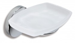 NOVASERVIS - Mýdlenka sklo Metalia 1 chrom (6136,0)