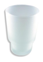 NOVASERVIS - Náhradní sklenička Metalia 1 sklo pískované (6106,XS)