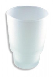 NOVASERVIS - Náhradní sklenička Metalia 1 sklo pískované (6106,XS)