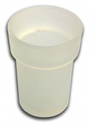 NOVASERVIS - Náhradní sklenička sklo pískované (0106,XS)