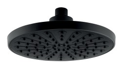 NOVASERVIS - Pevná hlavová sprcha, průměr 200 mm, černá (RUP/200,5)