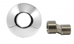 NOVASERVIS - Připojení nástěnné baterie Metalia chrom (150MT,0)