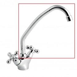 NOVASERVIS - Rameno k baterii 99113 chrom (RAM99113,0)