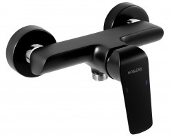 NOVASERVIS - Sprchová baterie bez příslušenství 150 mm Nobless Tina černá (38061/1,5)