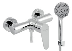 NOVASERVIS - Sprchová nástěnná baterie Titania Fresh ECO, 150 mm, chrom (96061,0E)