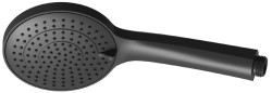 NOVASERVIS - Sprchová růžice 3 - polohová Nostris, černá (S99BL)