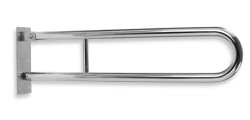 NOVASERVIS - Úchyt dvojitý sklopný 852mm kartáčovaná nerez (R66813,4)
