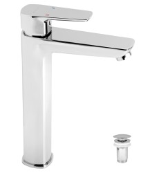 NOVASERVIS - Umyvadlová baterie s výpustí METALIA 58 FLOW, chrom (58503,0)