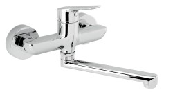 NOVASERVIS - Umyvadlová dřezová baterie 150 mm Metalia 54, chrom (54076,0)