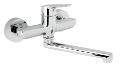 NOVASERVIS - Umyvadlová dřezová baterie 150 mm Metalia 54 ECO, chrom (54076,0E)