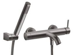 NOVASERVIS - Vanová baterie Ciriculus, gun metal (BCK11GM)
