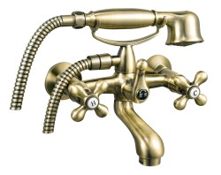 NOVASERVIS - Vanová nástěnná baterie 150 mm bronz (BAI11BR)