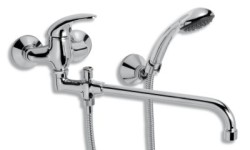 NOVASERVIS - Vanová paneláková baterie 100 mm Metalia 55 chrom (55037,0)