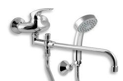 NOVASERVIS - Vanová paneláková baterie 100 mm Metalia 57 chrom (57037,0)