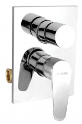 NOVASERVIS - Vanová sprchová baterie s přepínačem Titania Fresh chrom (96050R,0)