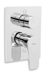 NOVASERVIS - Vanová sprchová baterie s přepínačem Titania Nice chrom (97050R,0)
