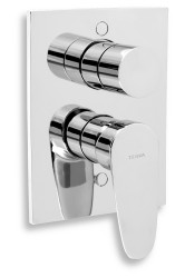 NOVASERVIS - Vanová sprchová baterie s přepínačem Titania Smart chrom (98050R,0)