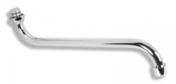 NOVASERVIS - Výtokové ramínko 34 cm trubkové chrom (RAM92078,0)