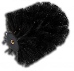 NOVASERVIS - WC kartáč šroubovací černý Metalia 11 a 12 (0133,SP05)