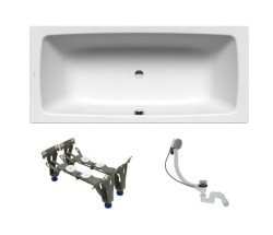 Obdélníková vana Kaldewei Cayono Duo 180x80 cm smaltovaná ocel levá i pravá KWB725N (KWB725N)