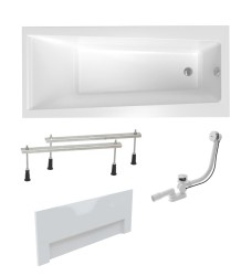 Obdélníková vana Laguna Idea Plus 170x75 cm akrylát levá i pravá SIKOID1700ANPC (SIKOID1700ANPC)