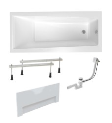 Obdélníková vana Laguna Idea Plus 170x75 cm akrylát levá i pravá SIKOID1700APNPC (SIKOID1700APNPC)