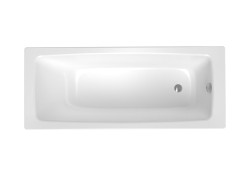Obdélníková vana SAT Feel 150x70 cm smaltovaná ocel levá i pravá SATVFEEL150 (SATVFEEL150)