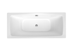 Obdélníková vana SAT Feel 180x80 cm smaltovaná ocel levá i pravá SATVFEEL180DUO (SATVFEEL180DUO)