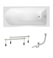 Obdélníková vana SAT Savero plus 160x75 cm akrylát levá i pravá SATSAV1600AN (SATSAV1600AN)