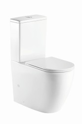 OLSEN SPA - Kombi WC ARCO RIMLESS s FLAT sedátkem Soft-close (OLKLT2157AR)