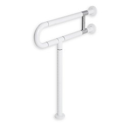 OLSEN SPA - Madlo pro invalidy, 60 s podpěrou, bílá barva (KD02331417)