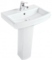 OLSEN SPA - Nástěnné umyvadlo NERO 54 (OLKGFC12LVB01)