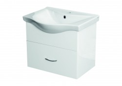 OLSEN SPA - Skříňka s keramickým umyvadlem VIKY 55/65/80 - Rozměr A - 51.3, Rozměr B - 34, Rozměr C - 43.7 (OLNVIKI355+OLKE70552)