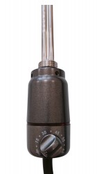 OLSEN SPA - Topná tyč PATRONA s termostatem - Barva topné tyče - Graphite, Výkon topné tyče - 150 W (RADPST155)