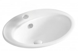 OLSEN SPA - Umyvadlo OVALE II, 55 x 47 x 20  - zápustné (OLKLT6002)