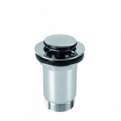 OLSEN SPA - Umyvadlová výpusť click-clack s přepadem MALÁ (OLBAEUVCR01)