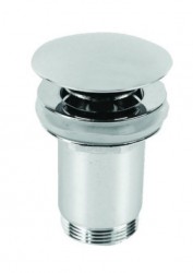 OLSEN SPA - Umyvadlová výpusť click-clack s přepadem VELKÁ (OLBAEUVCR02)