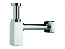 OLSEN SPA - Umyvadlový sifon CHROM hranatý (OLBAEMCR004)