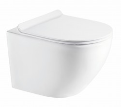 OLSEN SPA - Závěsné WC ARCO RIMLESS se sedátkem Soft-close (OLKLT046E)
