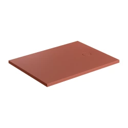 OMNIRES - AQUAROCK kompozitní sprchová vanička protiskluzová, 80 x 120 cm, terracotta mat (AQUAROCK80-120TE)