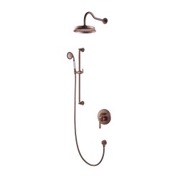 OMNIRES - ARMANCE podomítkový sprchový systém měď retro /ORB/ (SYSAM20ORB)