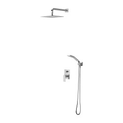 OMNIRES - BARETTI shower system for concealed installation, chrome (SYSBA10XCR)