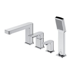 OMNIRES - BARETTI vanová baterie 4-otvorová chrom /CR/ (BA7832CR)