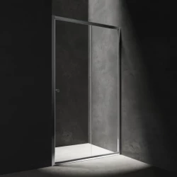 OMNIRES - BRONX posuvné sprchové dveře, 140 cm chrom / transparent /CRTR/ (S2050140CRTR)