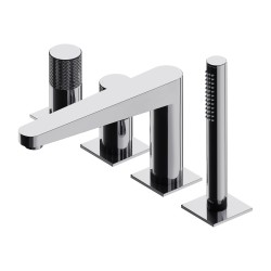 OMNIRES - CONTOUR vanová baterie 4-otvorová chrom /CR/ (CT8032CR)