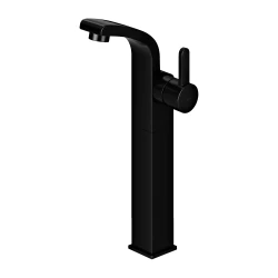 OMNIRES - DARLING umyvadlová baterie vysoká, 33 cm, černý polomat (DA5013BL)