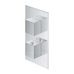 OMNIRES - FRESH termostatická sprchová baterie podomítková, vrchní část bez tělesa chrom /CR/ (FR7136ROCR)