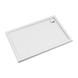 OMNIRES - MERTON akrylátová sprchová vanička obdélníková, 70 x 100 cm bílá lesk /BP/ (MERTON70/100/PBP)