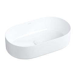 OMNIRES - MESA umyvadlo na desku, 53  x 32 cm bílá lesk /BP/ (MESA530BP)